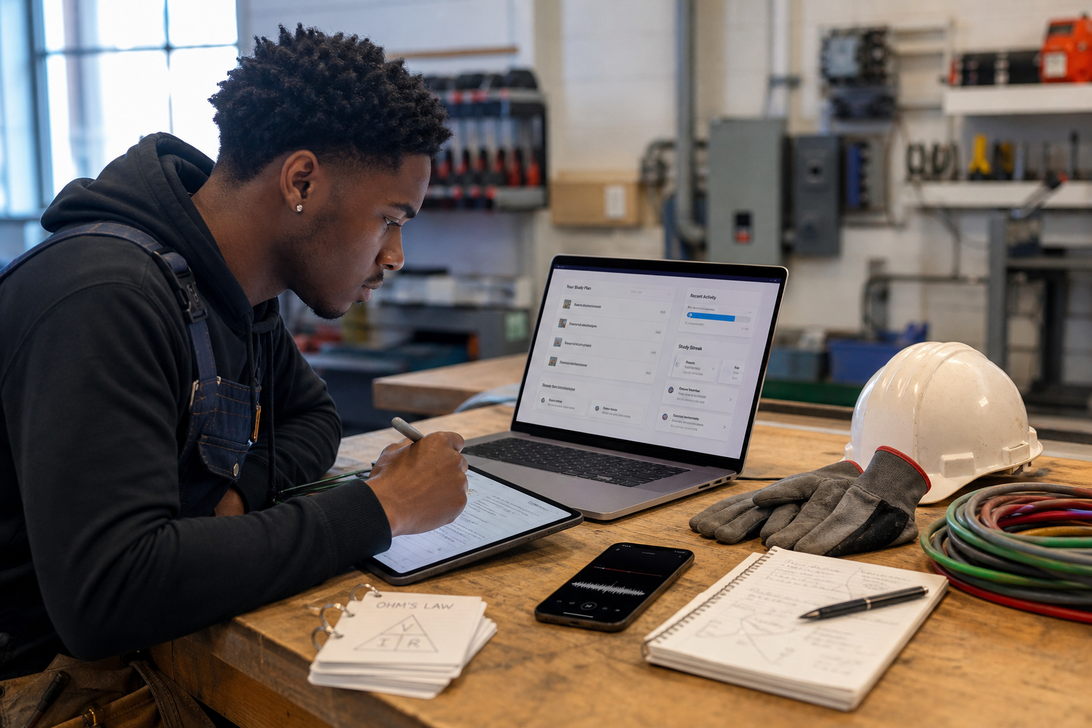AI Tutor Preparing Electricians Apprentice for IBEW Test